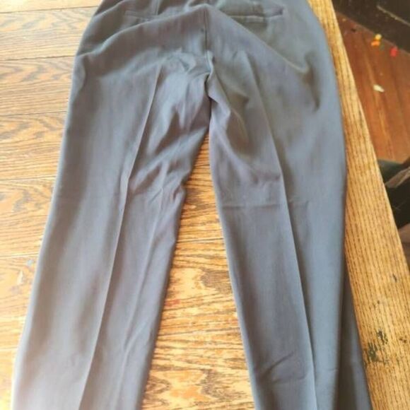 MM Lafleur Tinsley  Trouser Dress Pants Light Twill Charcoal sz 6 - Picture 2 of 4